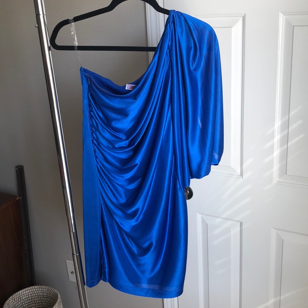 Worn once: Blue dress